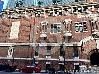 69th Regiment Armory, New York City -5 Editorial Stock Photo